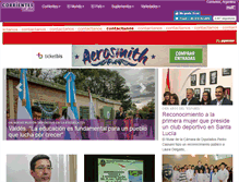 Tablet Screenshot of corrientesaldia.info